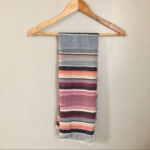J. Crew striped scarf